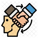 Apreton De Manos De Acuerdo Acuerdo Icono