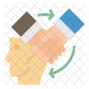 Apreton De Manos De Acuerdo Acuerdo Icono