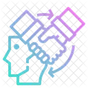 Apreton De Manos De Acuerdo Acuerdo Icono