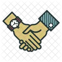 Apreton De Manos Apreton De Manos Trato Icono
