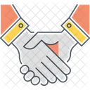 Apreton De Manos Apreton De Manos Negocios Icono
