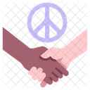 Paz Apreton De Manos Mano Icono