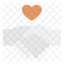 Compromiso Apreton De Manos Aceptacion Fuerza Icono