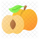 Apricot Plums Food Icon