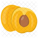 Apricot Fibre Sweet Icon