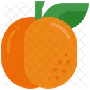 Apricot Plum Fruit Icon