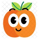 Apricot Fruit Food Icon