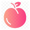 Apricot Organic Vegan Icon