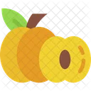 Apricot Organic Vegan Icon