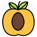 Apricot-cut  Icon