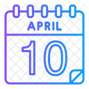 April 10  Icon