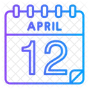 April 12  Icon