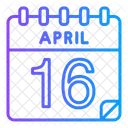 April 16  Icon