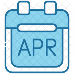 April Calendar  Icon