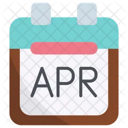 April Calendar  Icon