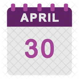 April calendar  Icon