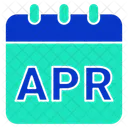 April Month Spring Icon