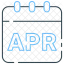 April Month Spring Icon