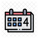 April Kalender  Symbol