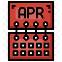 April Month  Icon