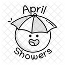 April Showers  Icon