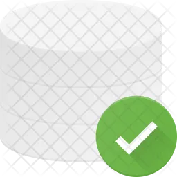Aprobación de la base de datos  Icono