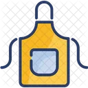 Apron For Kitchen Cooking Pocket Icon