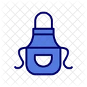 Apron Clean Cooking Dress Icon
