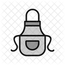 Apron Clean Cooking Dress Icon