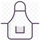 Apron Clothing Cook Icon