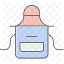 Apron Lineal Color Icon Icon