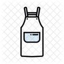 Apron Kitchen Wear Garment Icon