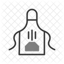 Apron Clean Cooking Dress Icon