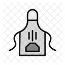 Apron Clean Cooking Dress Icon