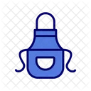 Apron Clean Cooking Dress Icon