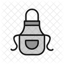 Apron Clean Cooking Dress Icon