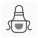 Apron Clean Cooking Dress Icon