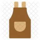 Flat Apron Kitchen Icon