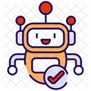 Aprovacao De Robos IA Robo Ícone