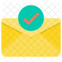 Verificar Papel Aprovar E Mail Verificar E Mail Ícone