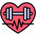 Fitness Fuerza Gimnasio Icono