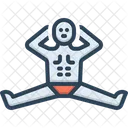 Fitness Ejercicio Fuerza Icono