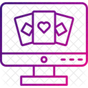 Juegos De Azar En Linea Apuestas Tarjeta Icono