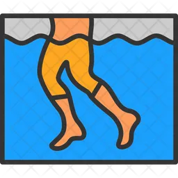 Aqua Jogging  Icon