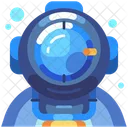 Aqua lung diving helmet  Icon