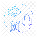 Aquakultur  Symbol