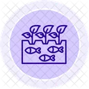 Aquaponics Facility Aquaponics Facility Icon