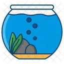 水族館、水生、魚 アイコン