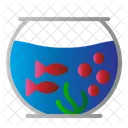 Aquarium Fish Jar Icon