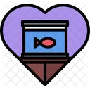 Aquarium Heart  Icon